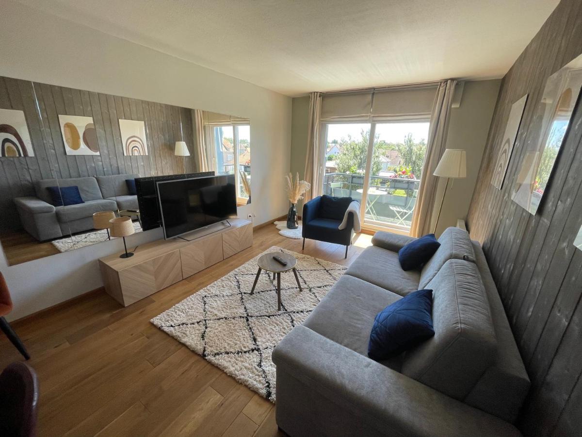 Mizar, Joli Appt Renove Avec Parking Et Balcon Apartment Courseulles-sur-Mer Bagian luar foto