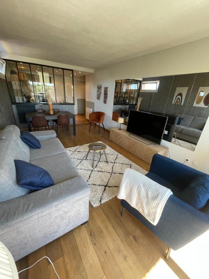 Mizar, Joli Appt Renove Avec Parking Et Balcon Apartment Courseulles-sur-Mer Bagian luar foto